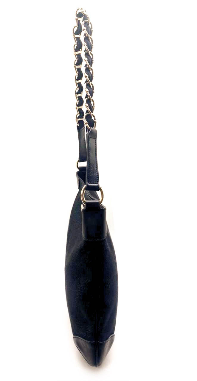 Gucci Black Monogram Vintage Bag - Image 2