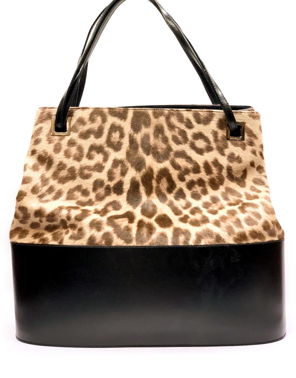 Salvatore Ferragamo Leopard Print Bag