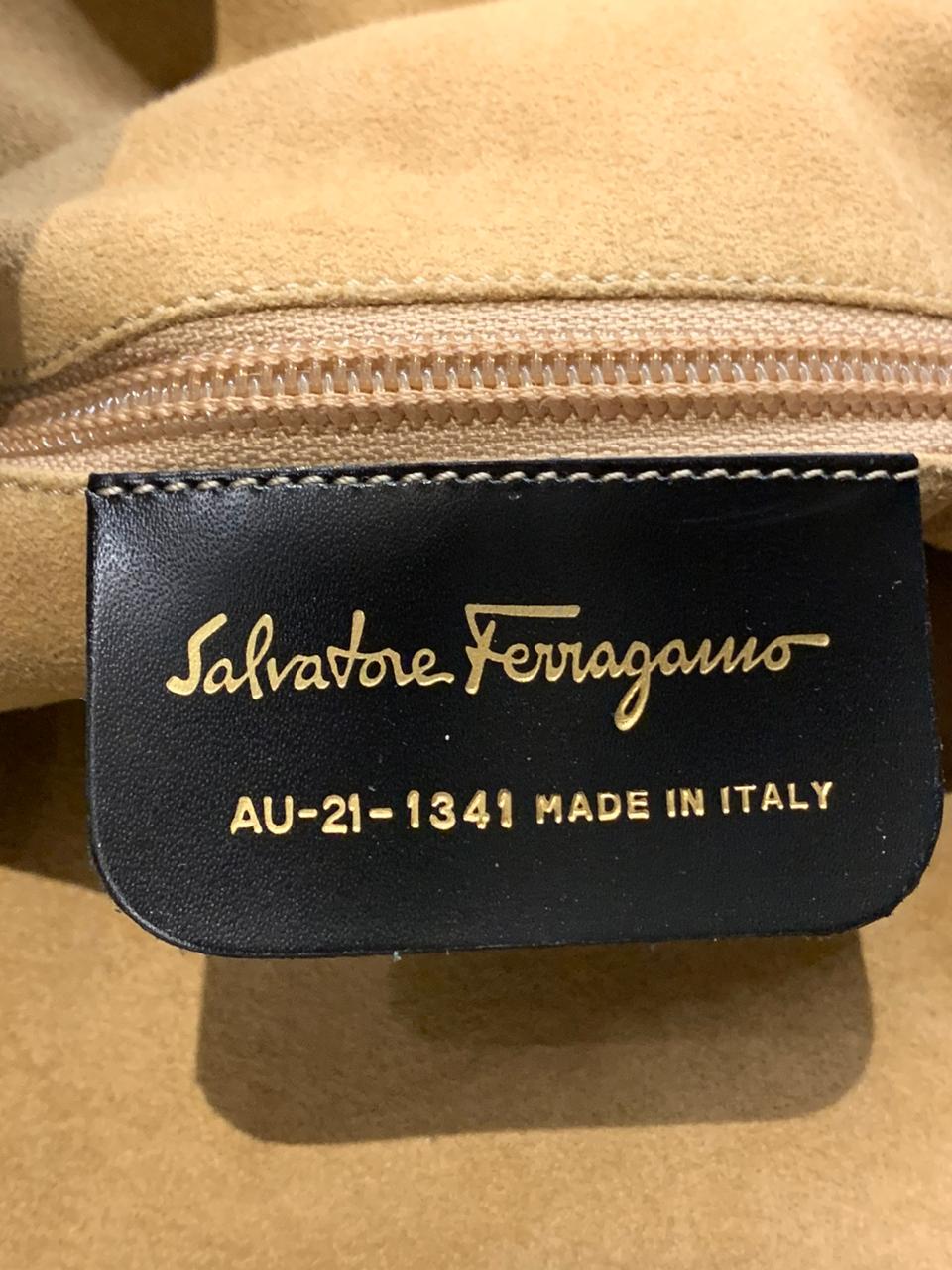 Salvatore Ferragamo Leopard Print Bag - Image 3