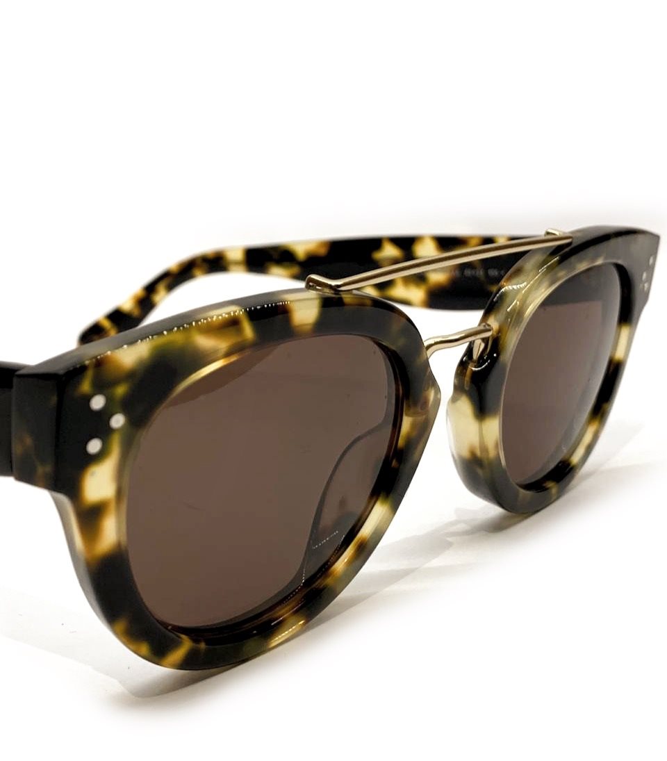 Celine Round Carey Sunglasses - Image 3