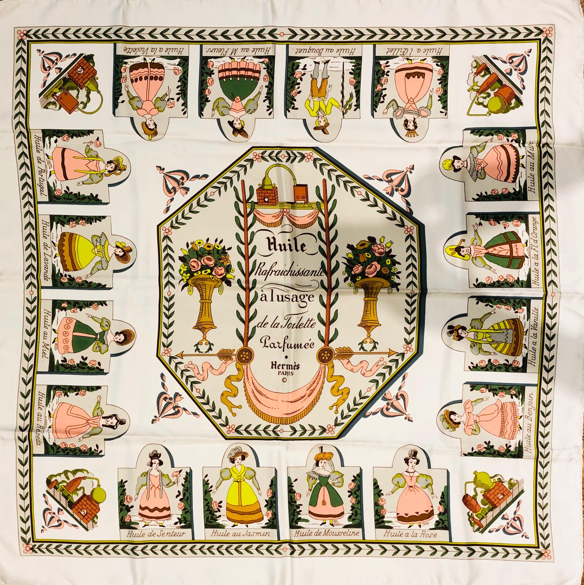 Hermes Silk Scarf 90 x 90