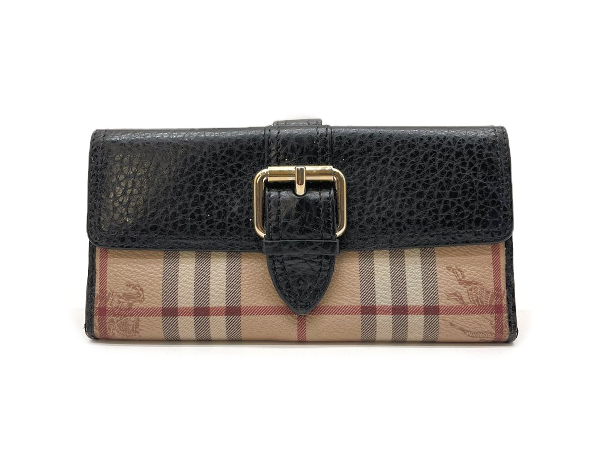 Burberry Buckle Check Wallet
