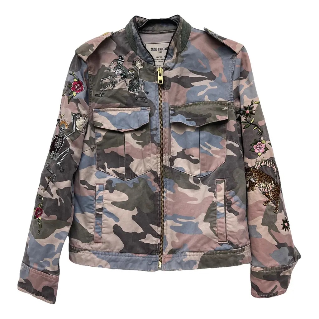 Zadig & Voltaire Camo Cotton Jacket