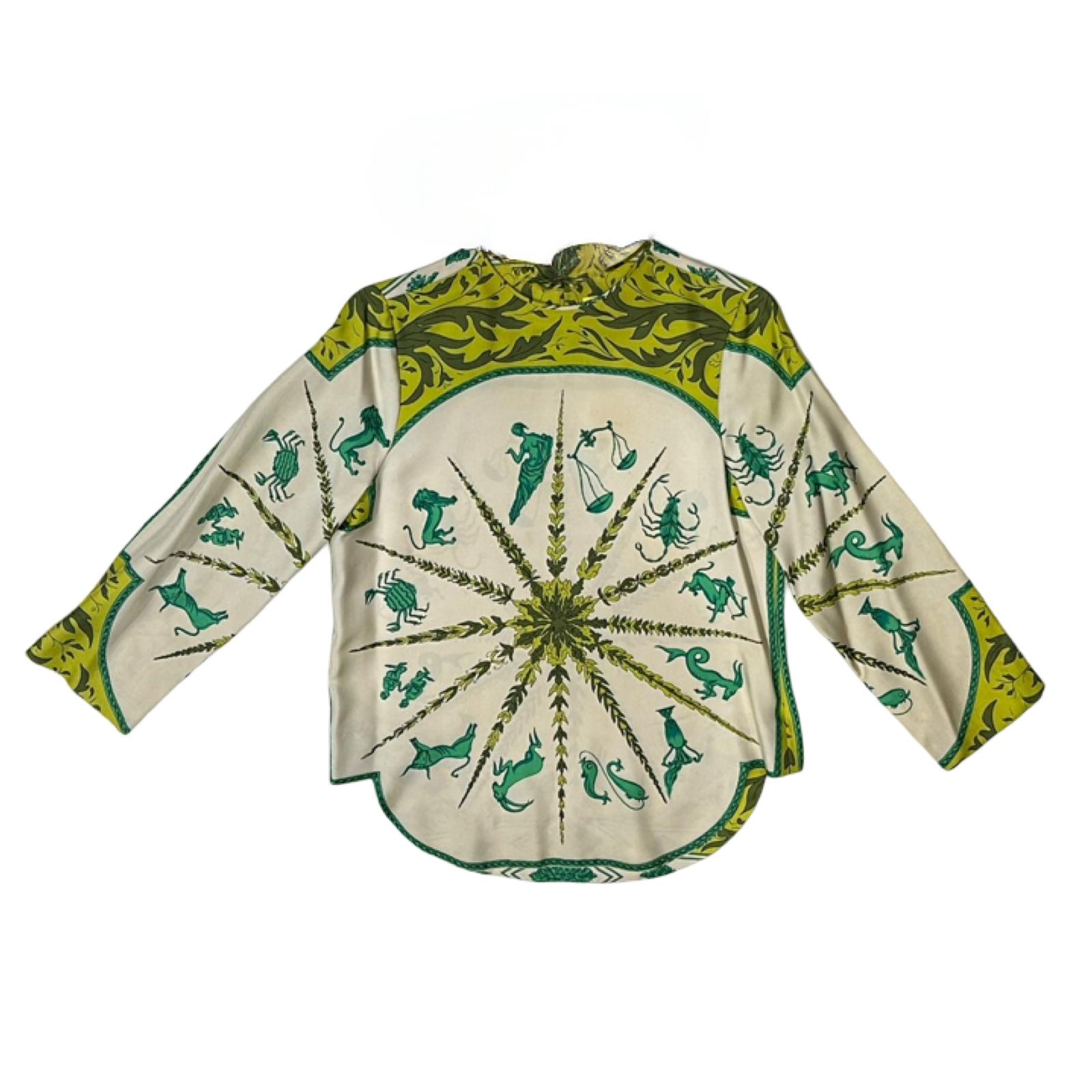 Emilio Pucci Multicolor Silk Blouse