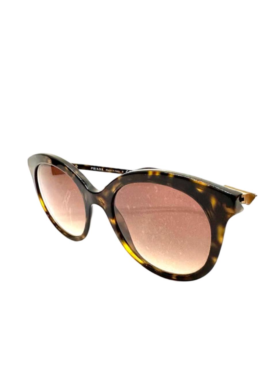 Prada Brown Carey Sunglasses - Image 3