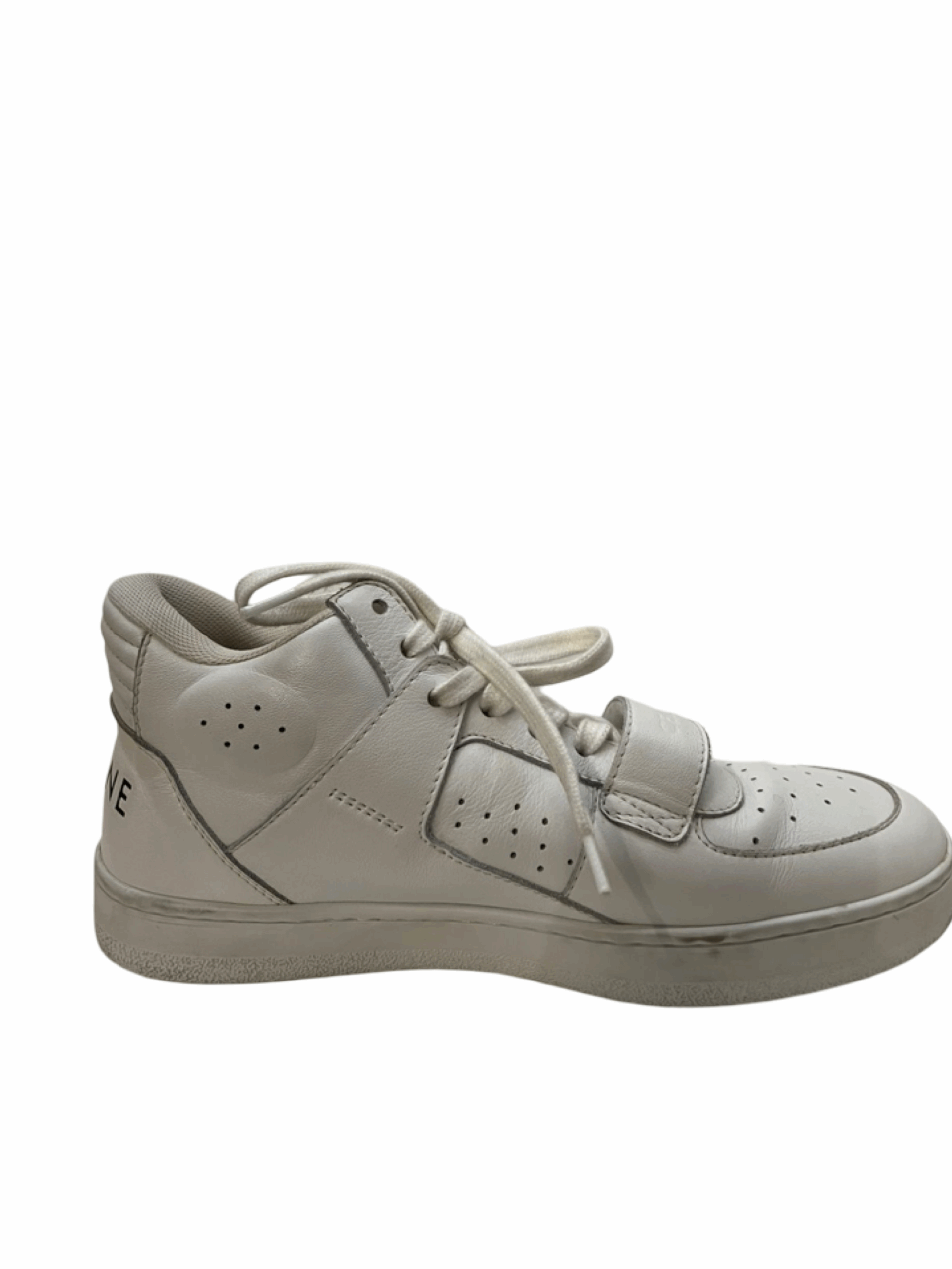 Celine White Leather Sneakers