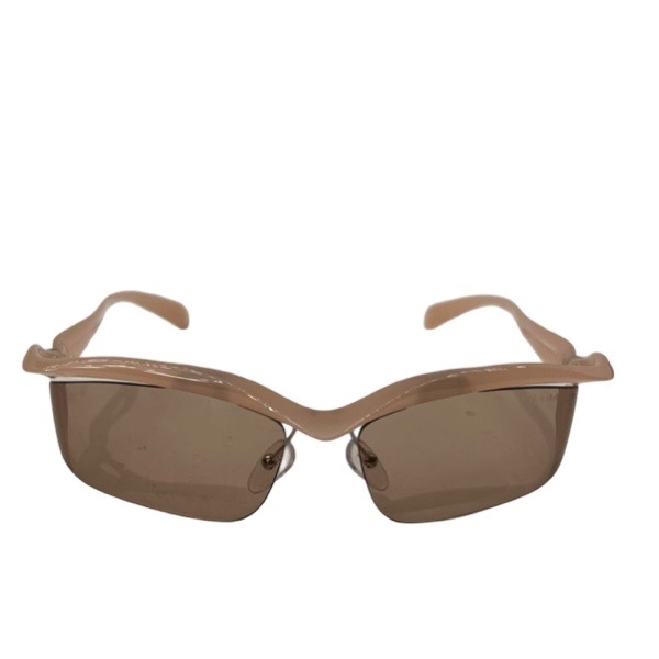 Prada Nude Acetate Frame Sunglasses