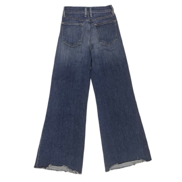 Frame Wide Leg Blue Jeans - Image 2